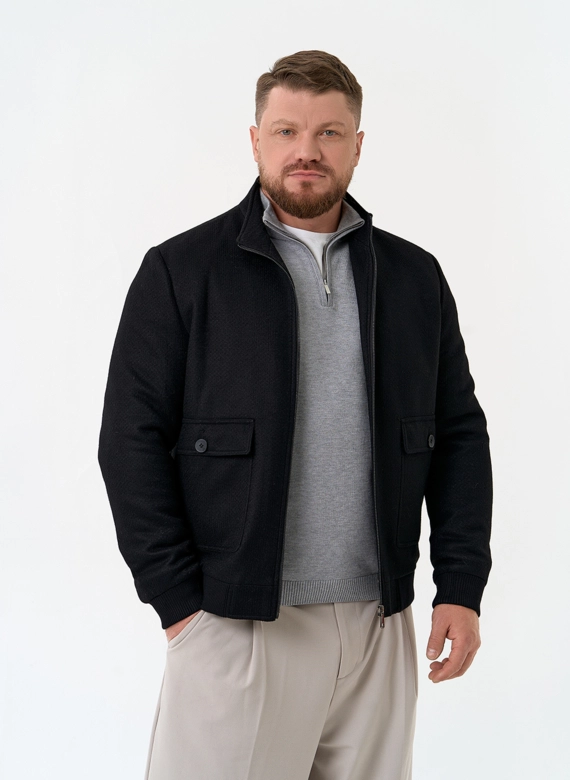 Мужское укороченное пальто фото