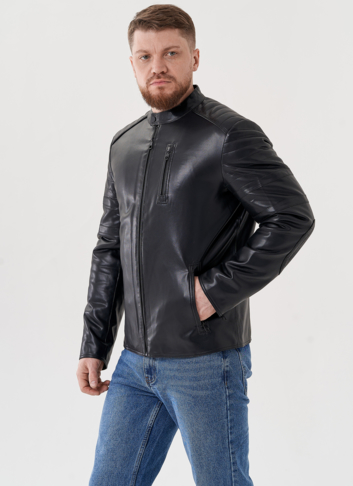 Мужская куртка черного цвета 