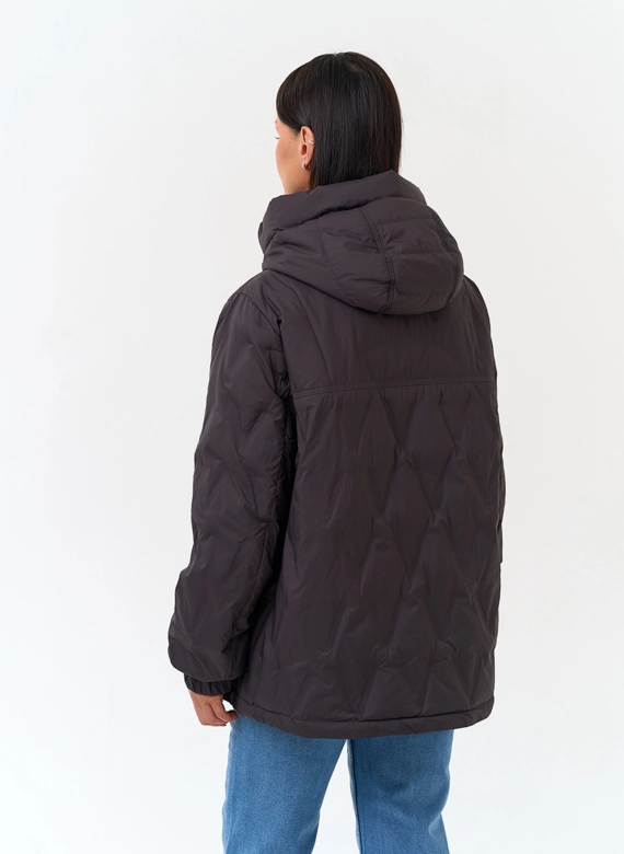 Женская куртка с капюшоном фото