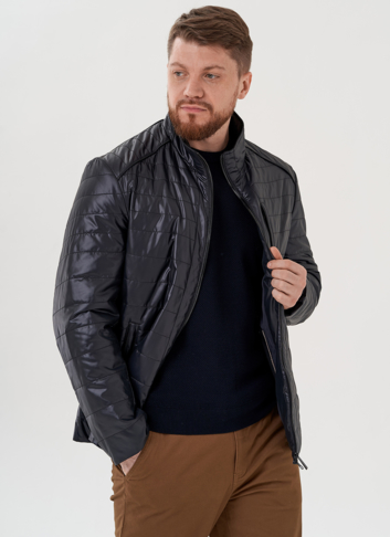 Куртка мужская черного цвета 